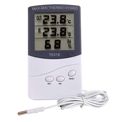 Termometro e Higrometro digital de Max y Mín 